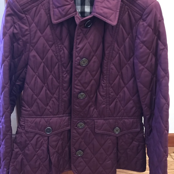 Burberry Jackets & Blazers - Burberry quilted peplum Jacket